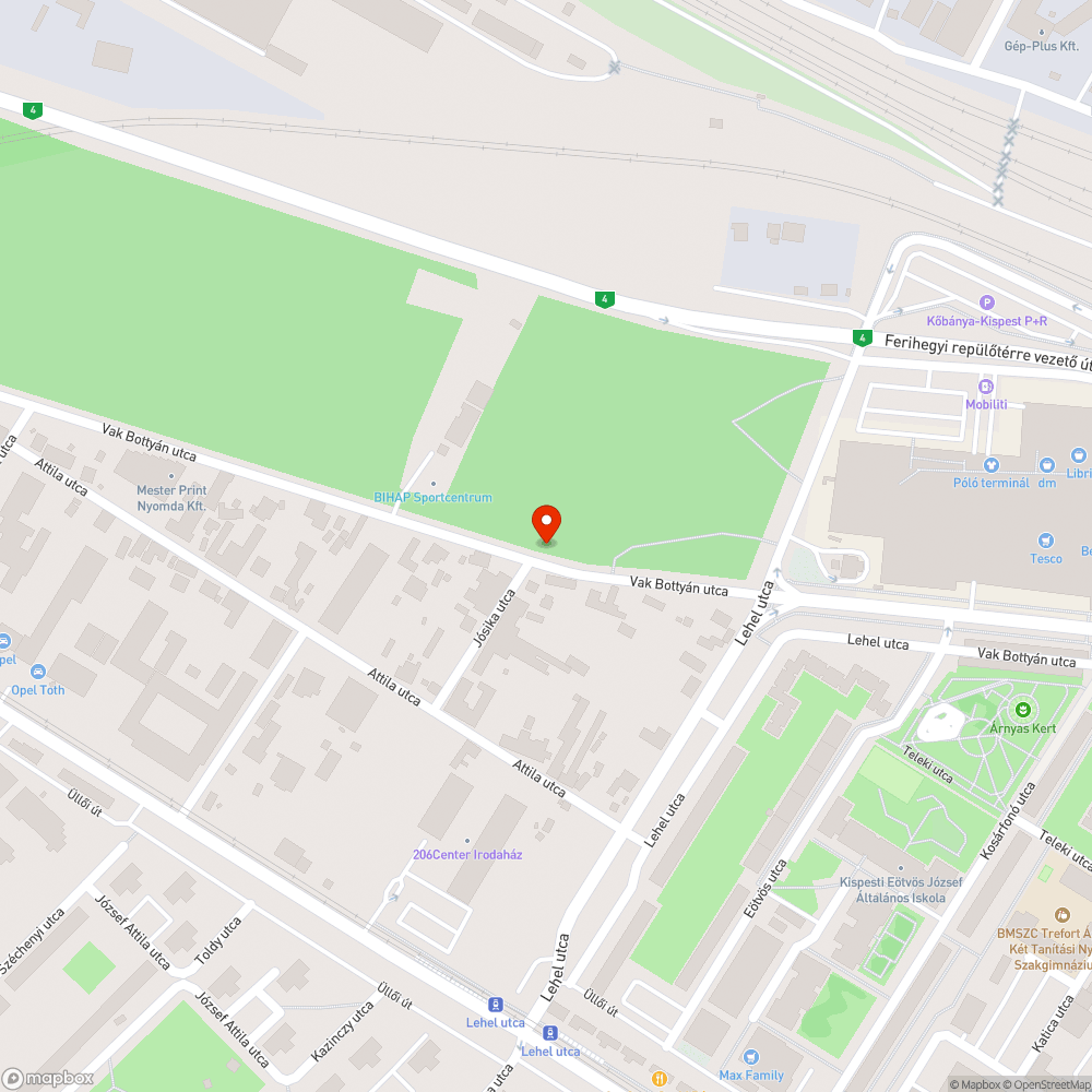 Szemét az út mellett bejelentés helye