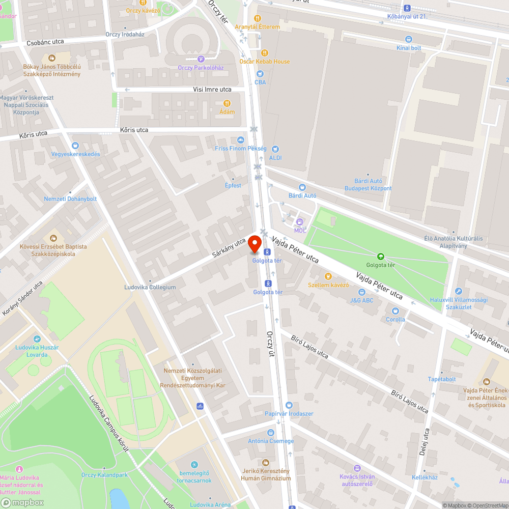 Kopár, poros, sáros, üres terület bejelentés helye