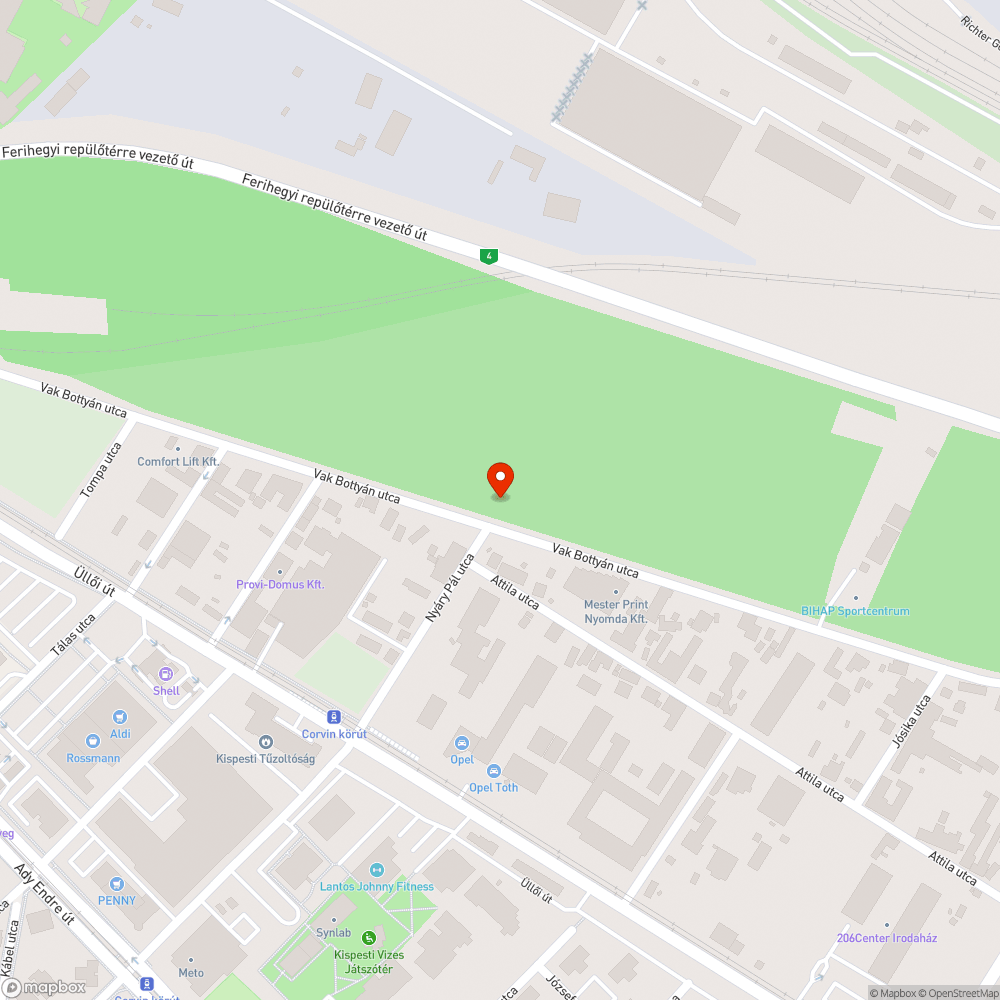 Szeméthalom bejelentés helye