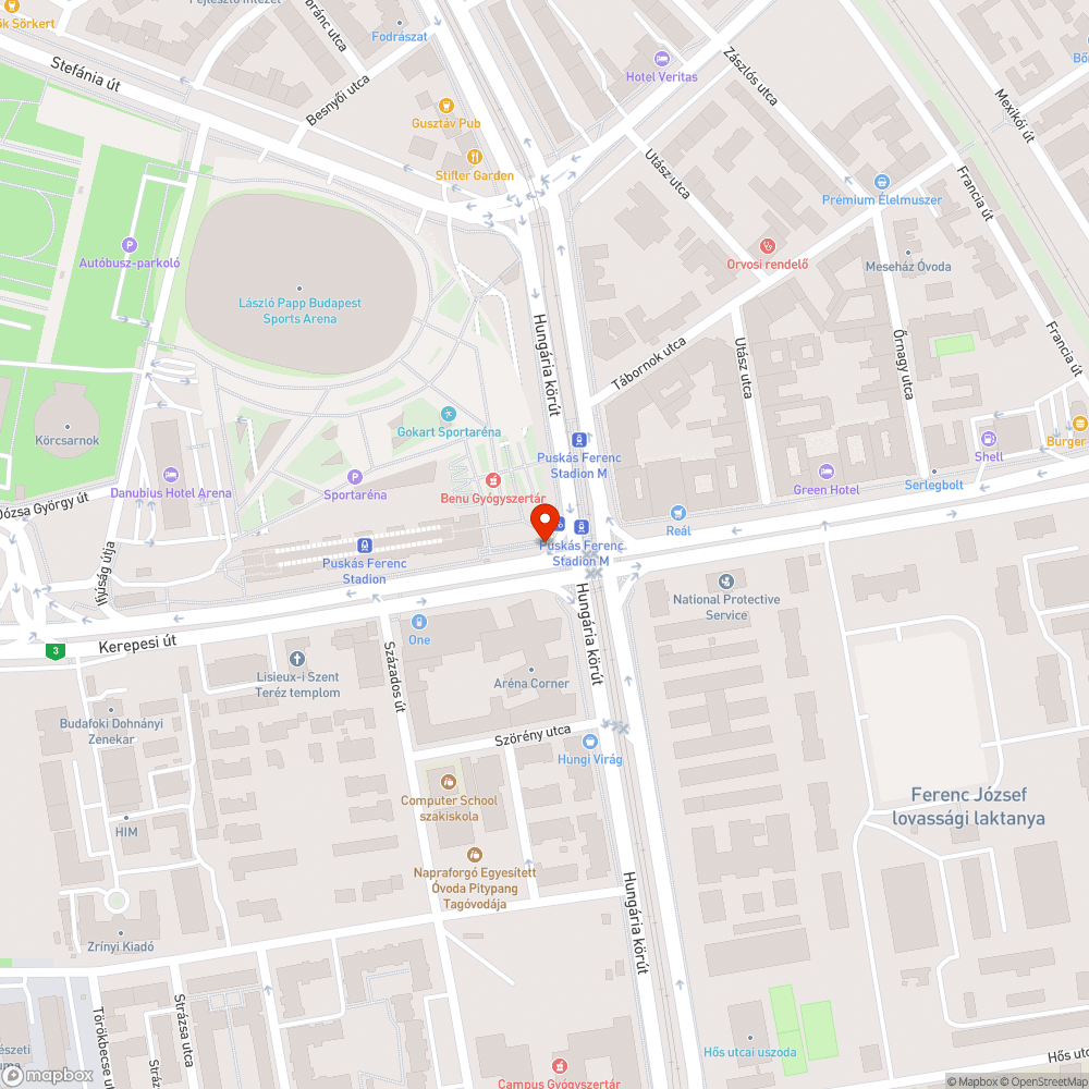 Stadionok M2 metró megálló előtti területen rendszeresen parkolnak autók bejelentés helye