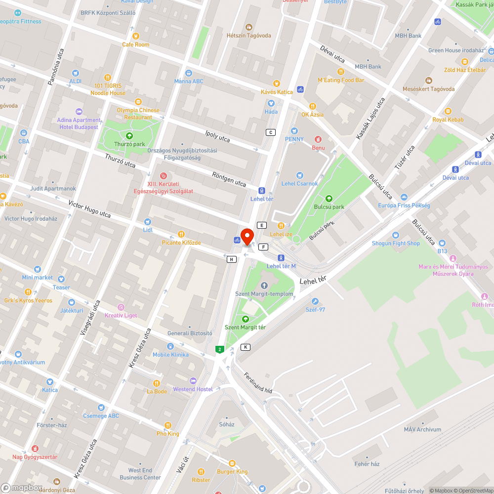 Repedezett, kátyús út bejelentés helye