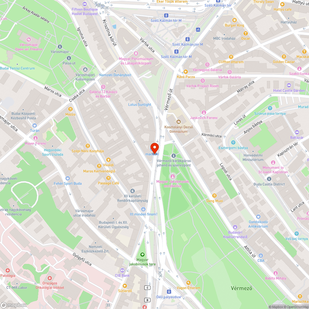 Rongált szekrény bejelentés helye