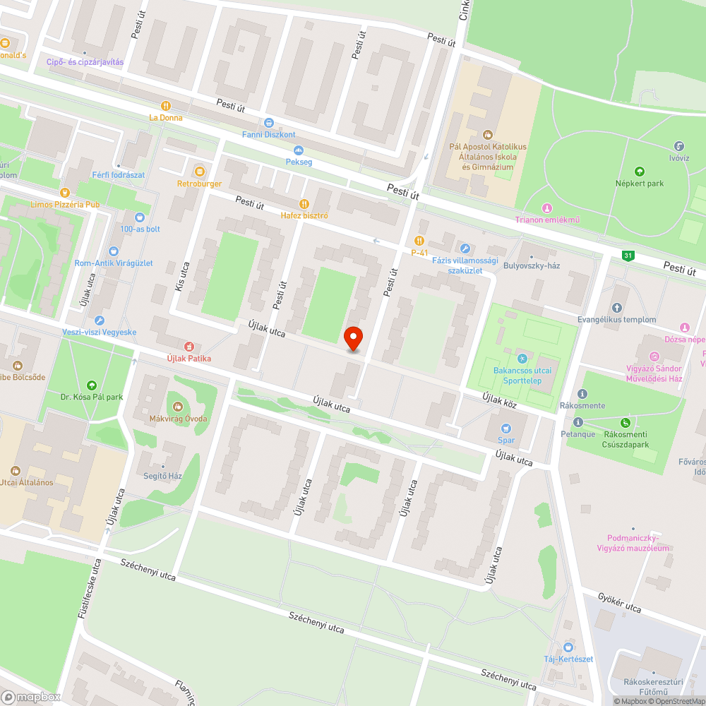 Egyirányú út lehetne bejelentés helye