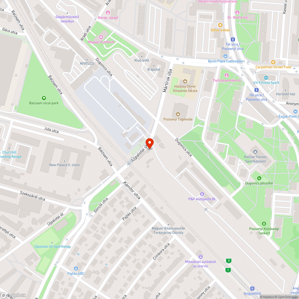 Rendezetlen terület bejelentés helye