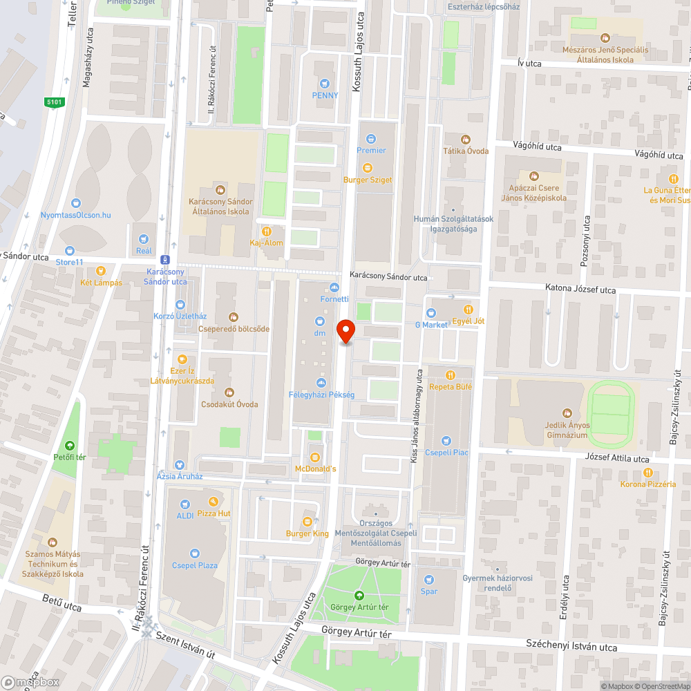 Rendszám nélküli Mercedes bejelentés helye