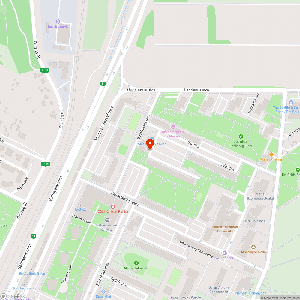 Megdőlt poller és hiányzó pollerek bejelentés helye