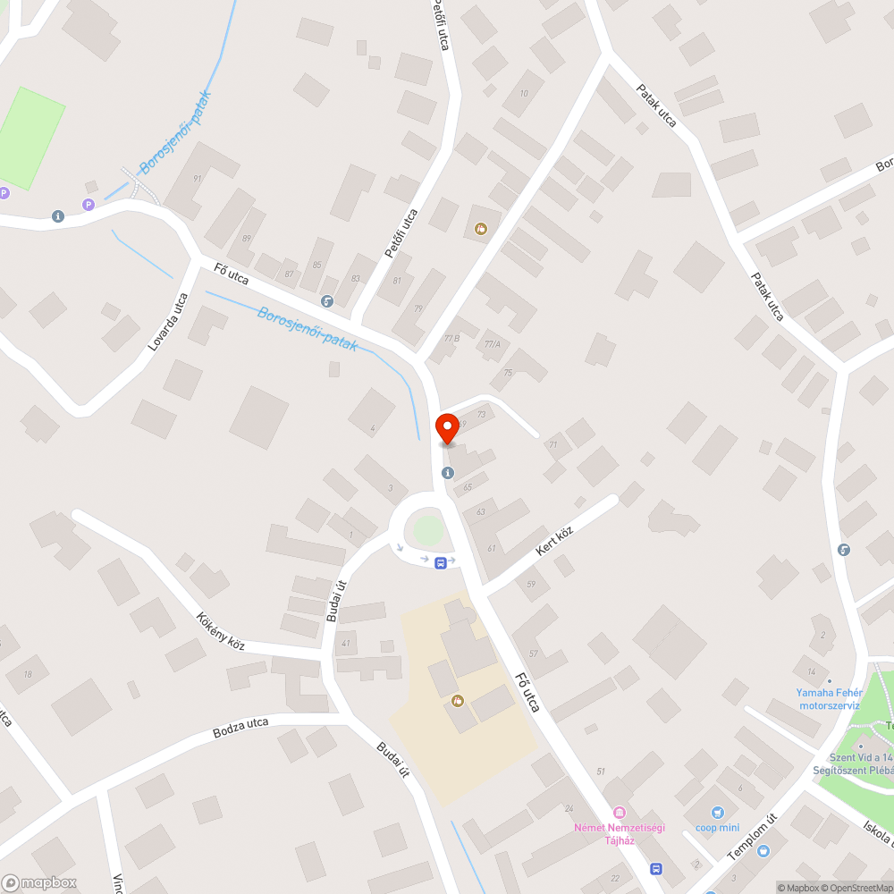 Hatalmas kátyúk bejelentés helye