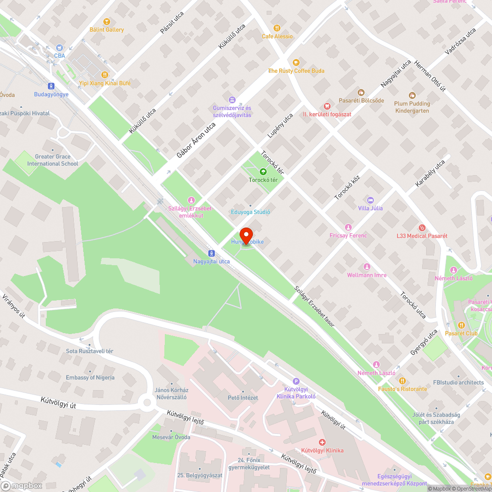 Hiányzó kikövezés a Wallenberg szobornál Pasaréten bejelentés helye