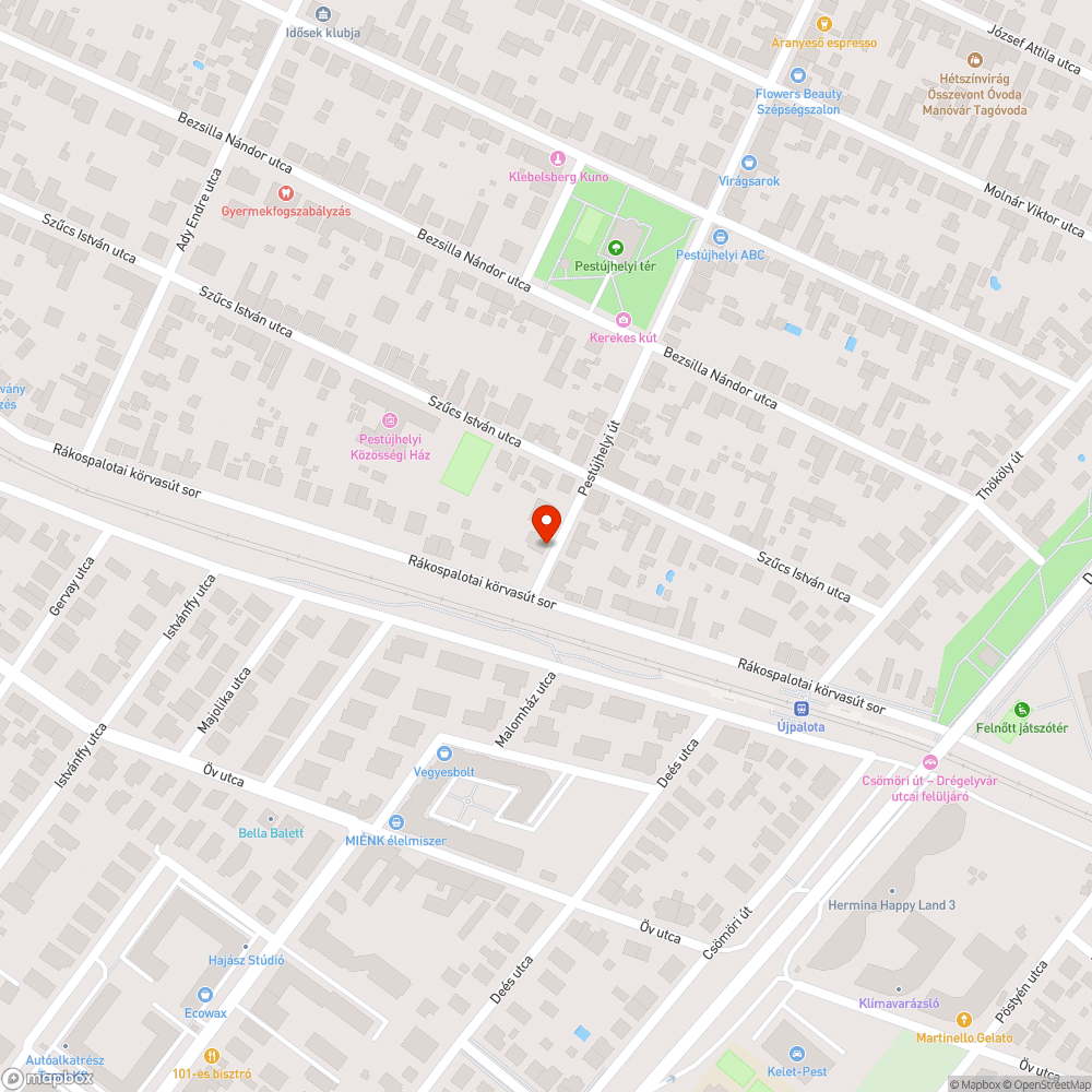 Rozsdás vasszekrény bejelentés helye