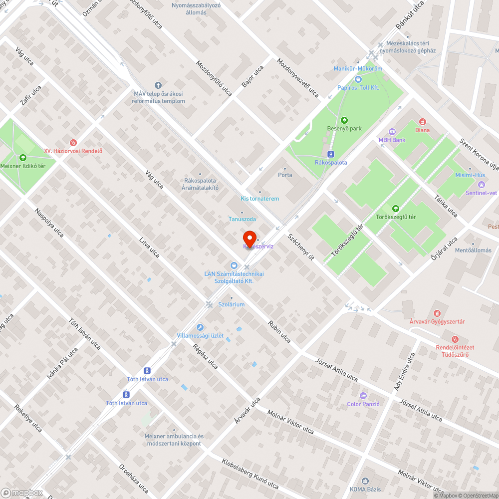 Rozsdás vasszekrény bejelentés helye