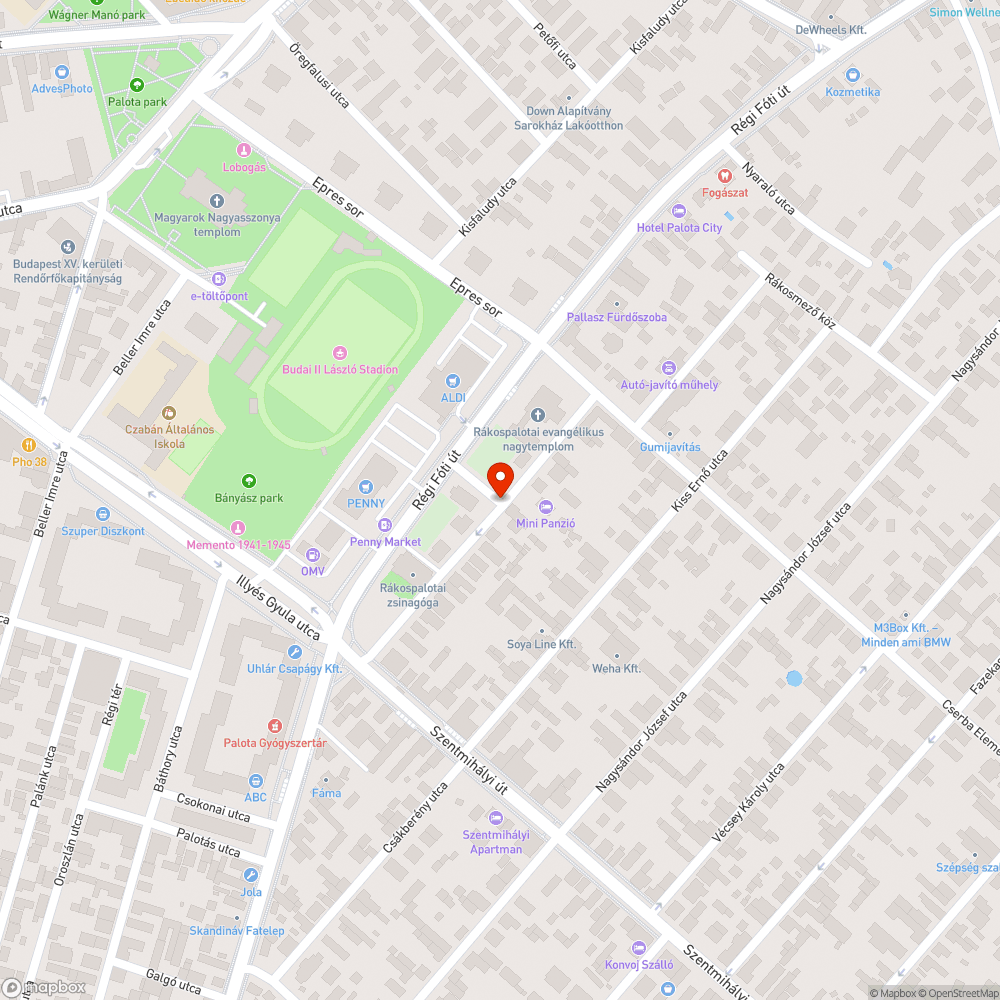 Peugeot bejelentés helye