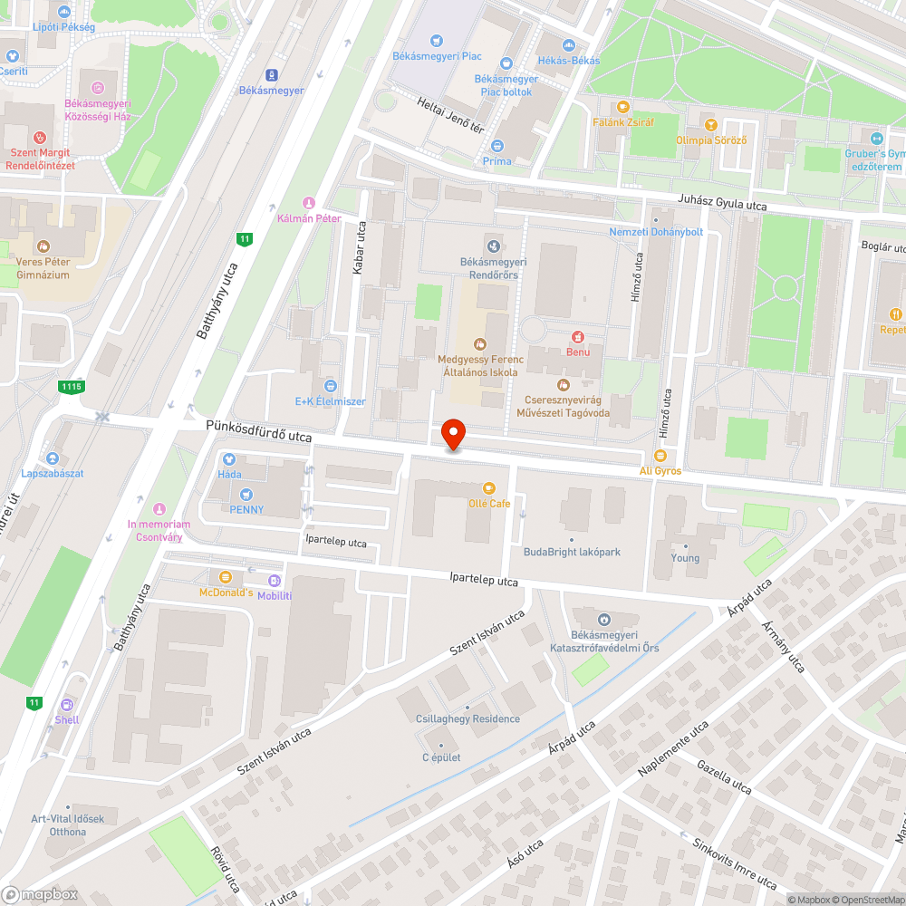 Halottnak tűnő fa bejelentés helye