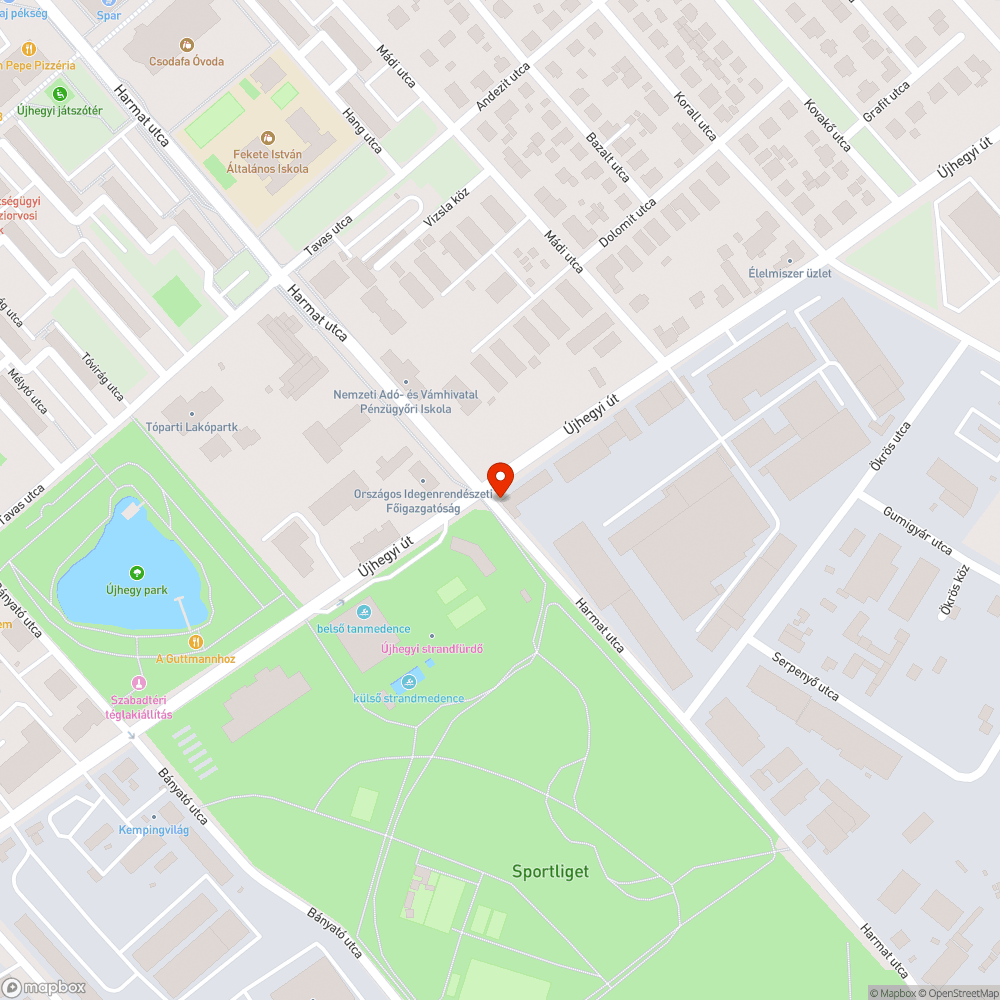 Vaslemezzel letakart közmű bejelentés helye