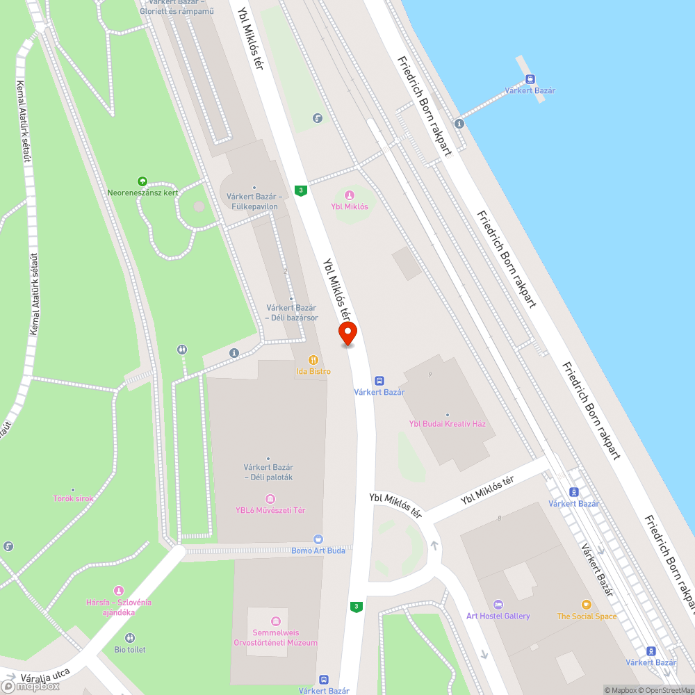 Összetört kerékpársáv burkolat 11 bejelentés helye