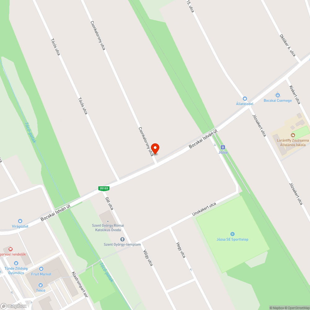 Graffitis közmű bejelentés helye