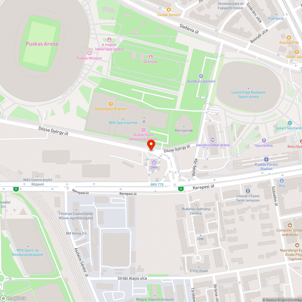 Repedezett, hullámos út bejelentés helye