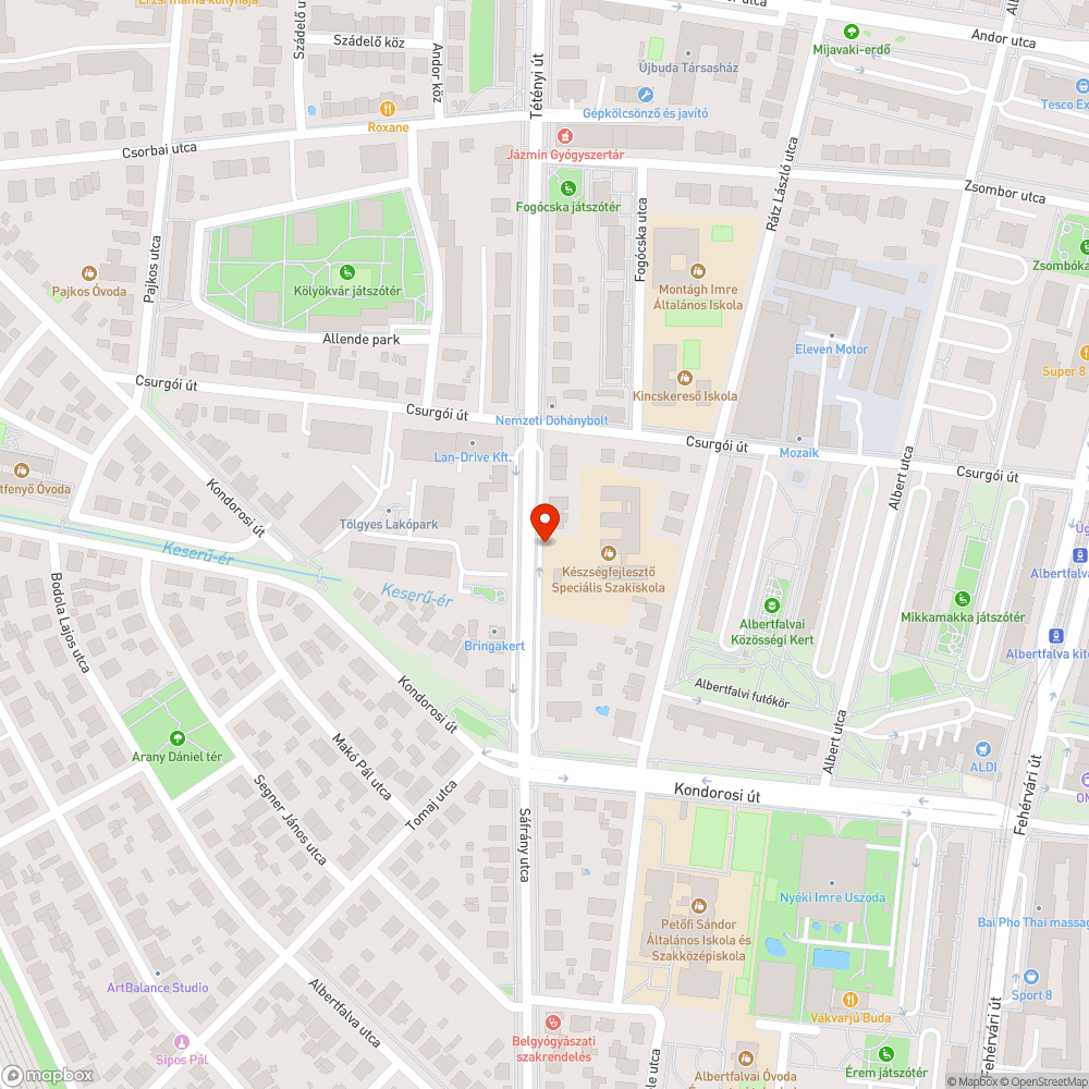 Szemét,avar bejelentés helye