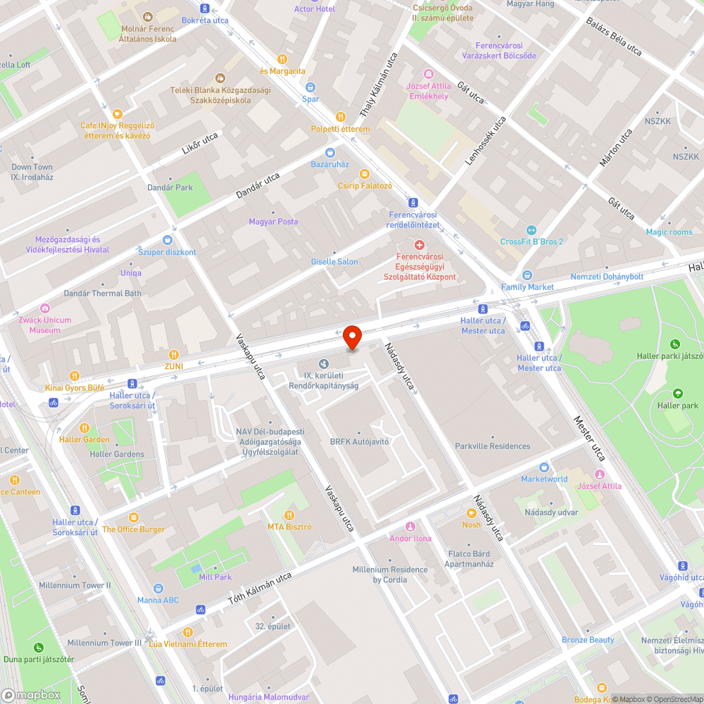 elhagyott roncs autó bejelentés helye