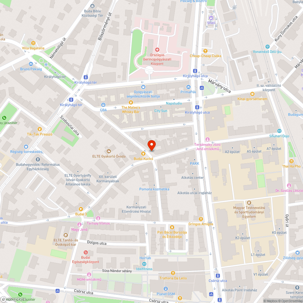 Sérült keretű fedlap bejelentés helye