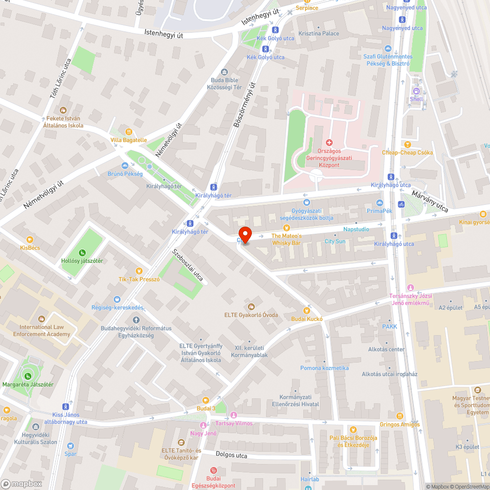 Sérült fedlap bejelentés helye