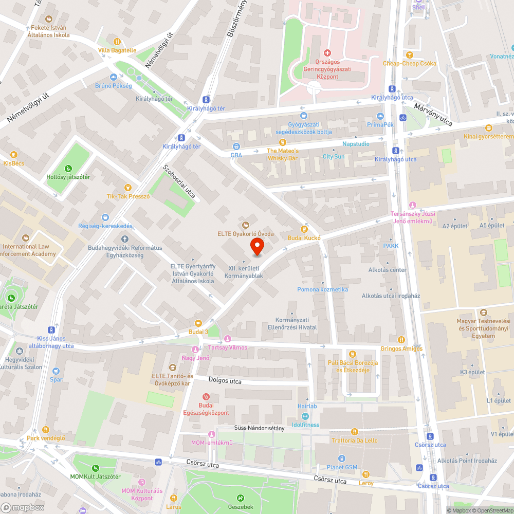 Sérült fedlap bejelentés helye