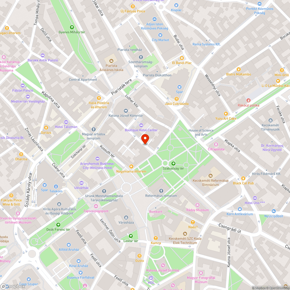 Megsüllyedt csatornafedő bejelentés helye