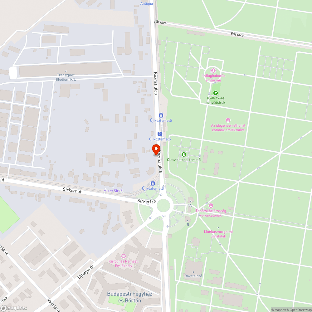 Elkopott balesetveszélyes aknafedél bejelentés helye