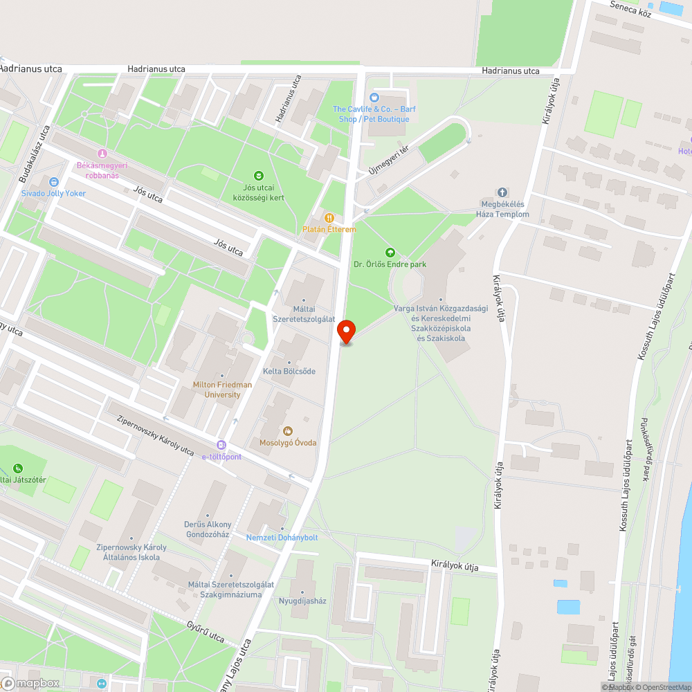 Gumiabroncs bejelentés helye