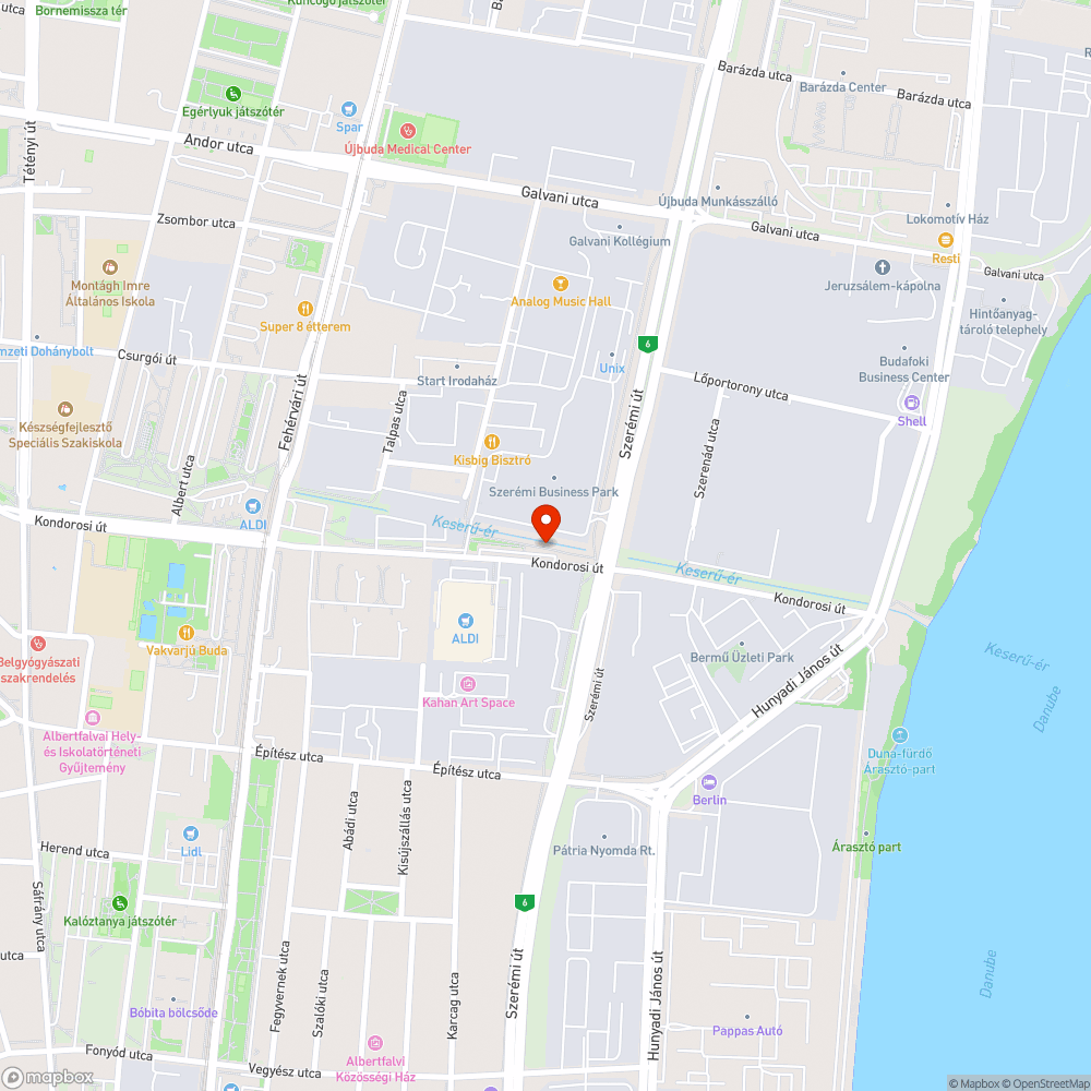 Elhagyott Golf III bejelentés helye