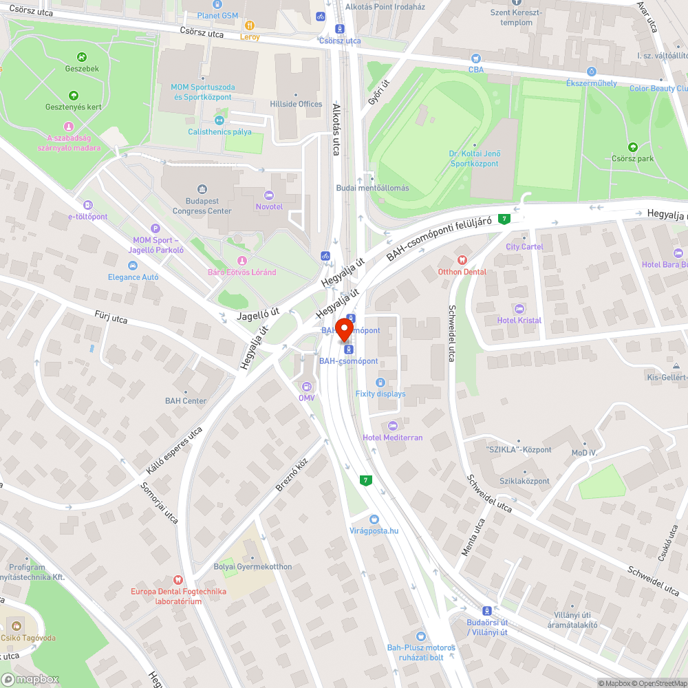 Elhagyott C Corsa bejelentés helye