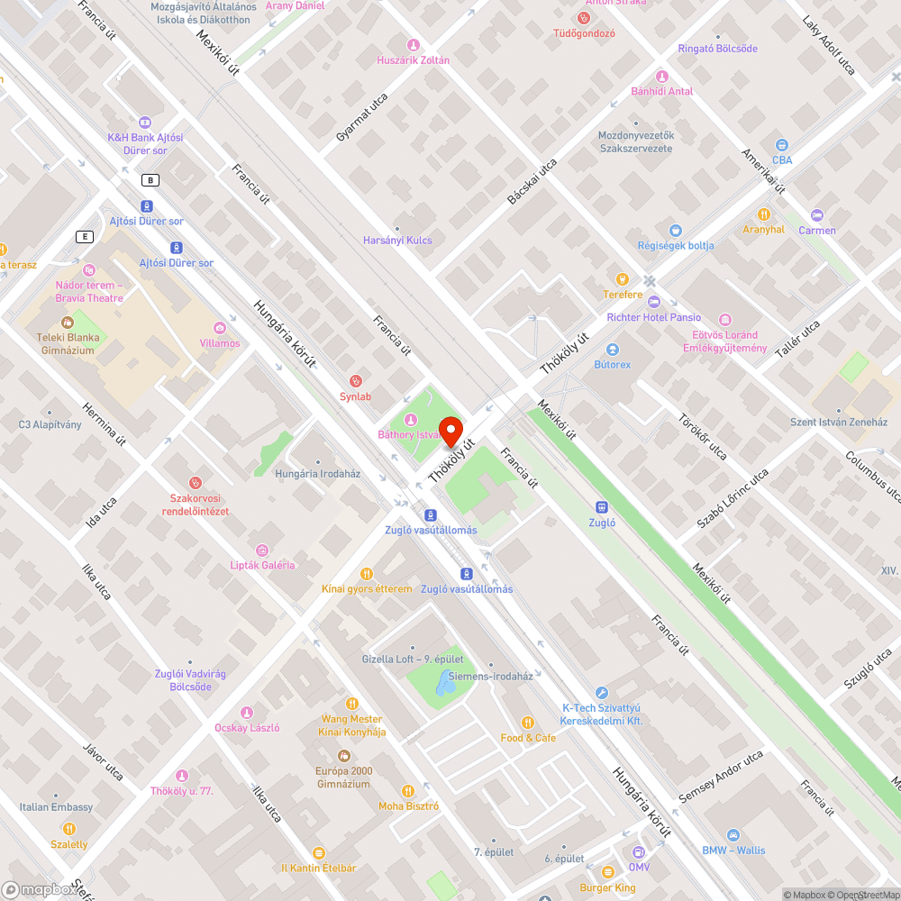 Utastájékoztatás fejlesztése bejelentés helye