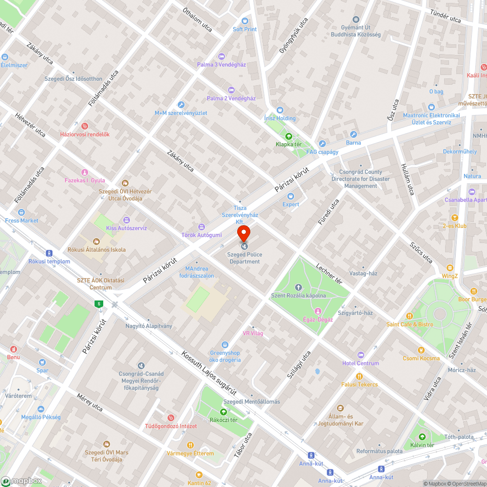 Kivilágítatlan biciklisek bejelentés helye