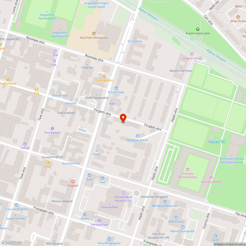 Hiányzik a fél járda bejelentés helye