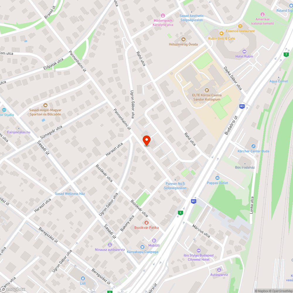 Járdajavítás bejelentés helye