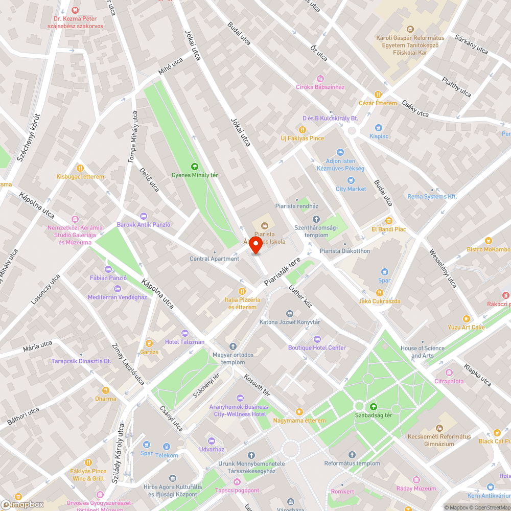 Megsüllyedt víznyelő bejelentés helye