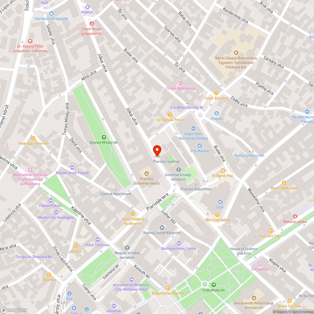 Hiányzó kopóréteg bejelentés helye