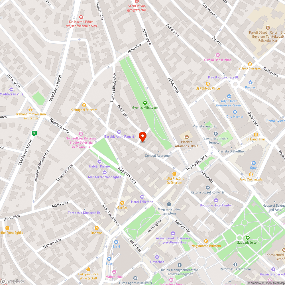 Kopott utcanévtábla bejelentés helye