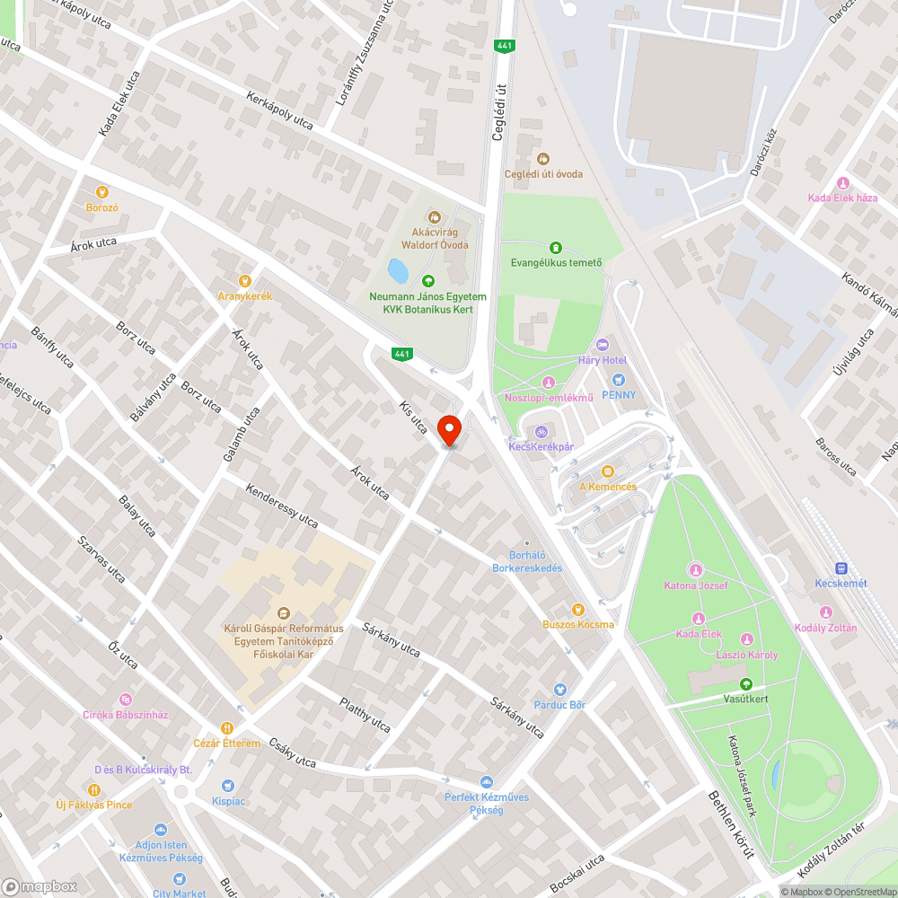 Kopott tábla bejelentés helye