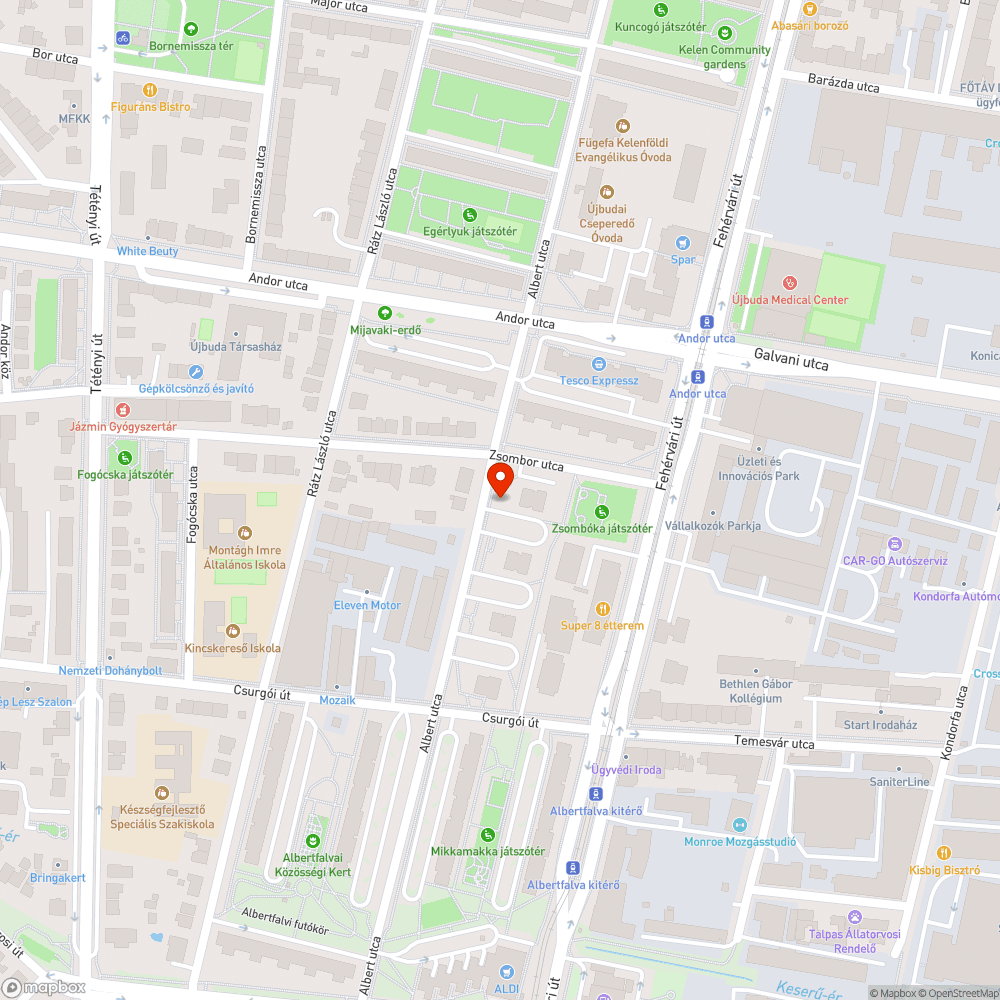 Járdán parkoló autók bejelentés helye