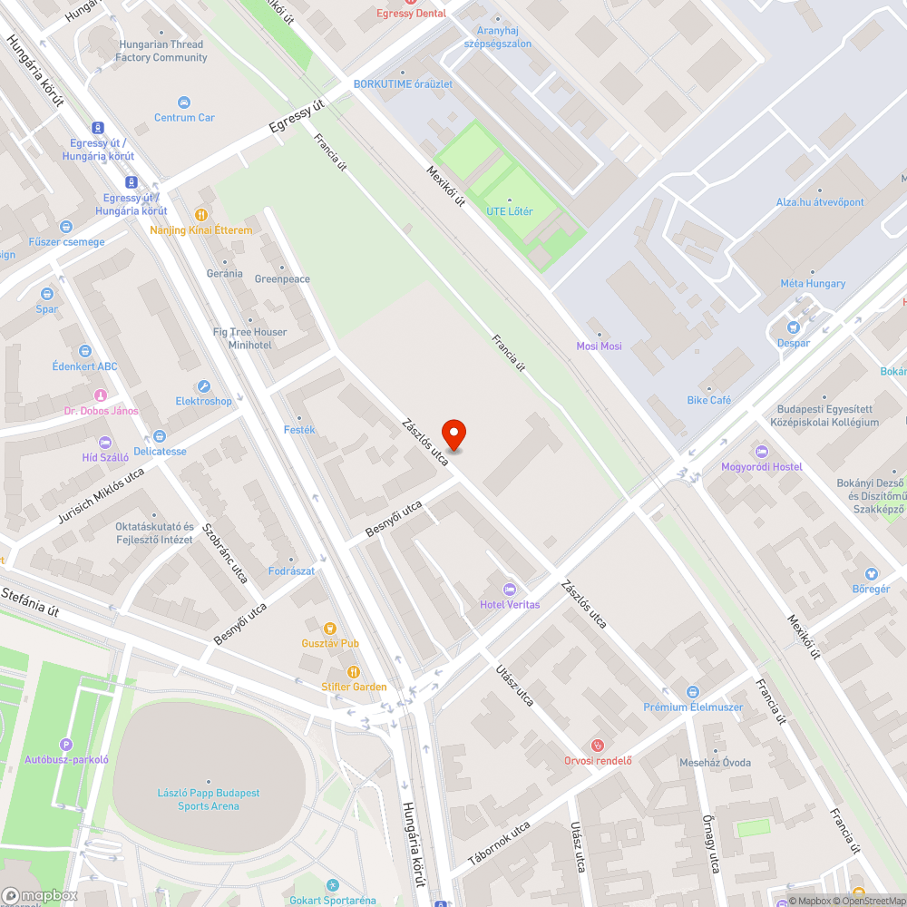 Szemétlerakás bejelentés helye