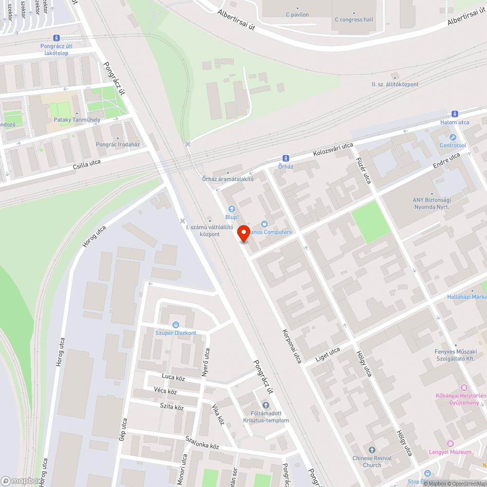 Korponai utca tele kátyúkkal, biciklivel életveszélyes bejelentés helye