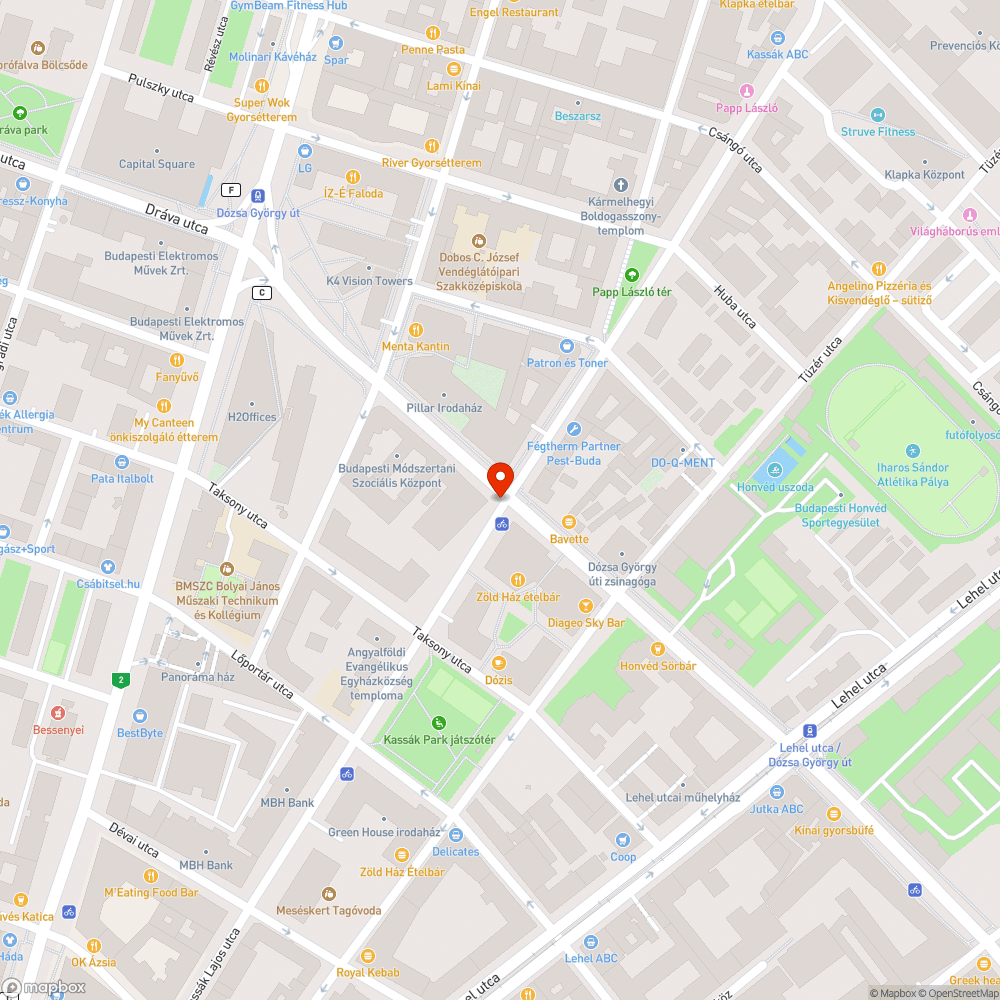 Jogszabálynak nem megfelelő kerékpársáv kitáblázás bejelentés helye