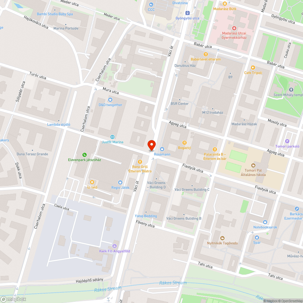 Láthatatlan zebra bejelentés helye