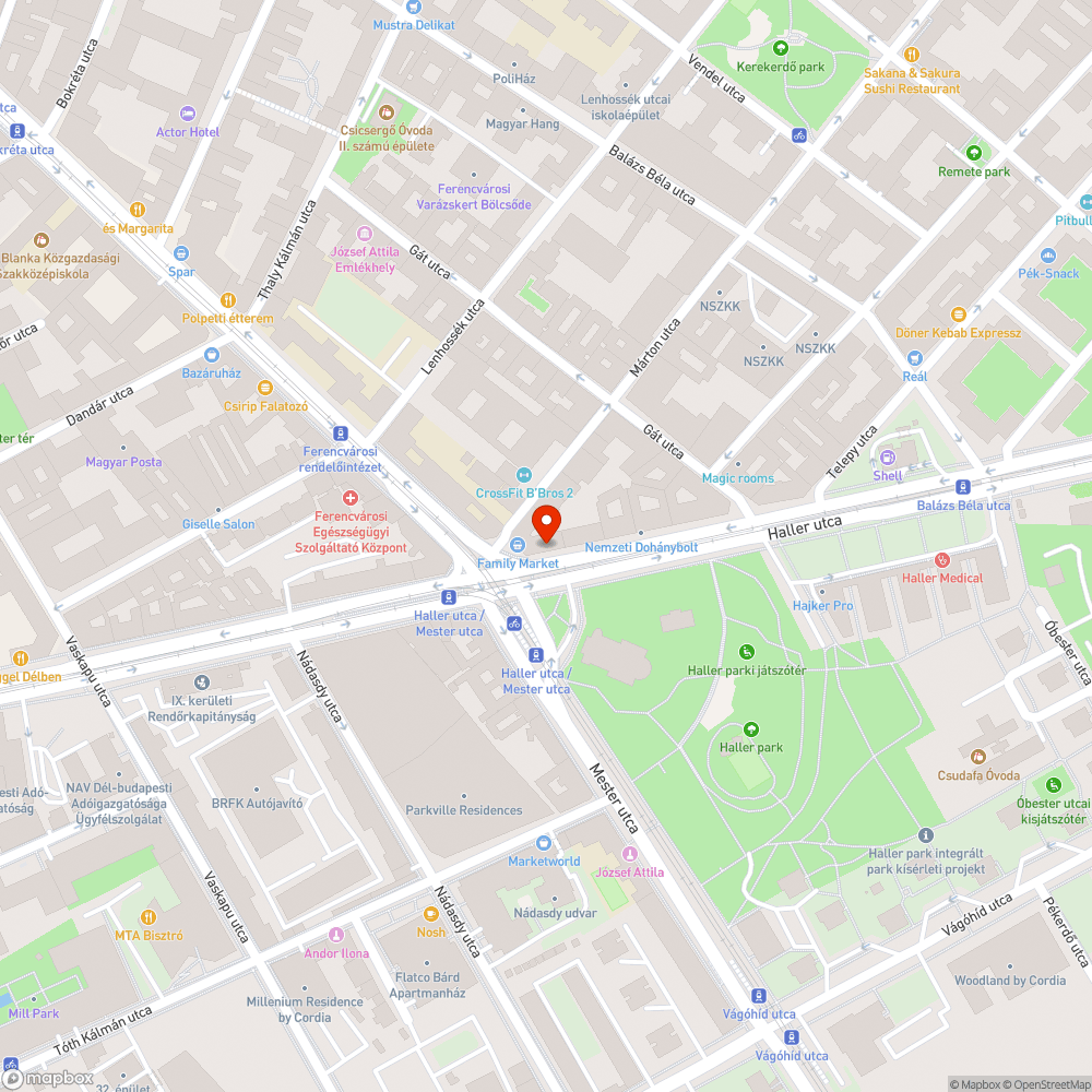 Törött fedél nélküli közműcsap bejelentés helye