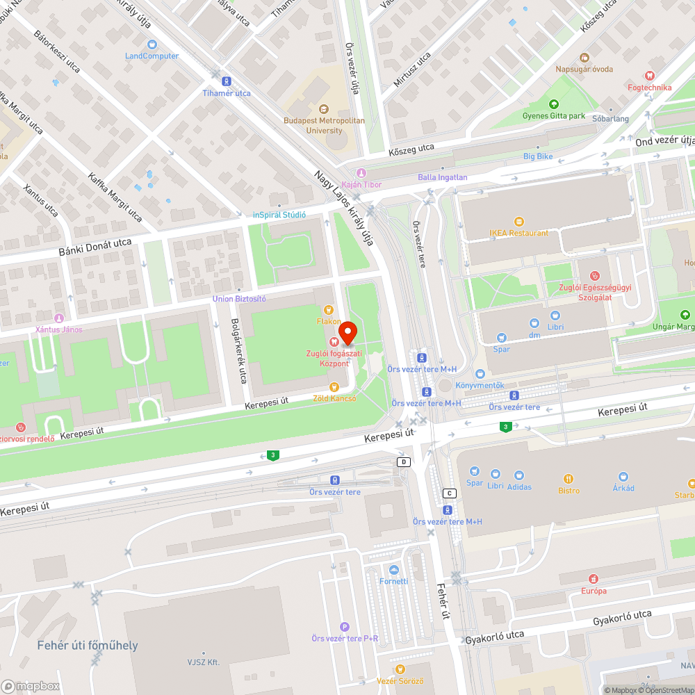 Megsüllyedt, elferdült fedél bejelentés helye