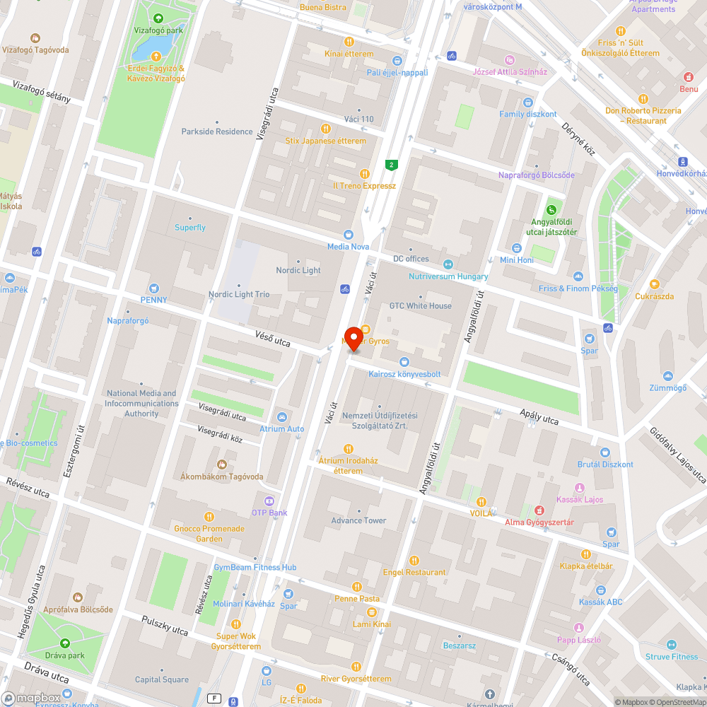 Balesetes tábla bejelentés helye