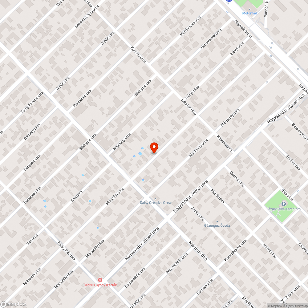 Veszélyes fa bejelentés helye