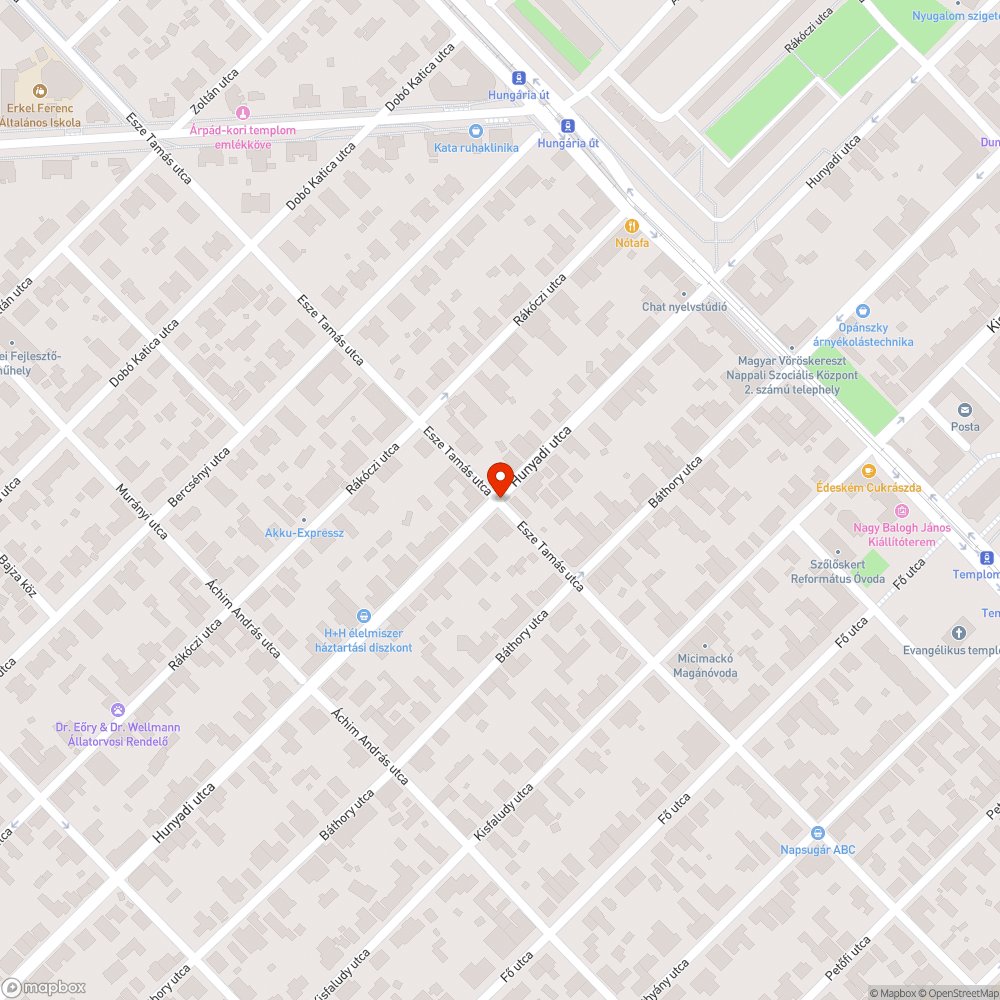 Beláthatatlan kereszteződés bejelentés helye