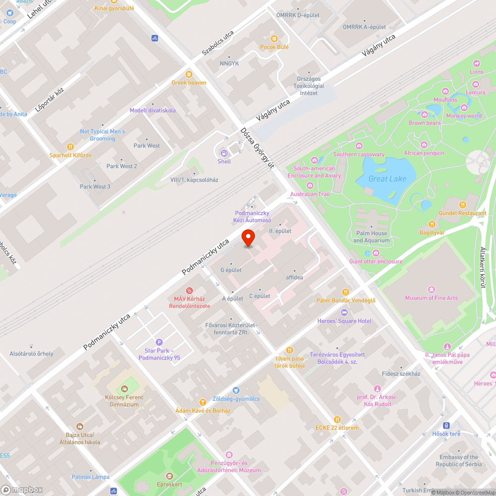 Bálványfák bejelentés helye