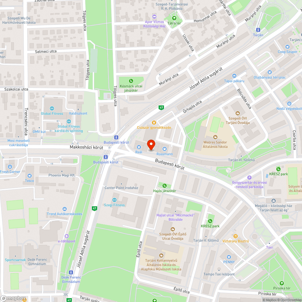 Beszakadt rács, nagy rés a bicikliúton bejelentés helye